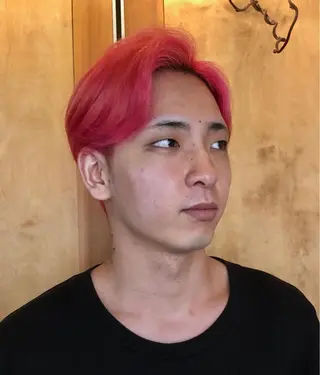 ショート カラー メンズ オオシロ ユウマのヘアスタイル