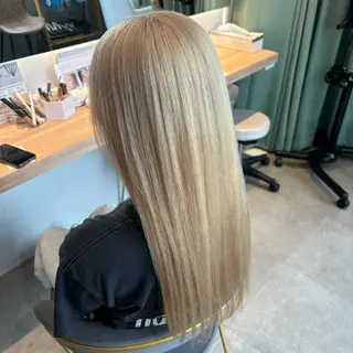 ロング カラー りあの🎀 /暖色カラー🍒のヘアスタイル