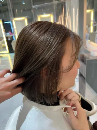 ミディアム カラー ヘアーメイクWiLLあべの店所属・✨美髪プロ✨蔵元 紀葉のヘアスタイル