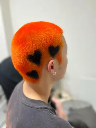 カラー メンズ 髪質改善/ブリーチ 特化🧡田中颯士のヘアスタイル