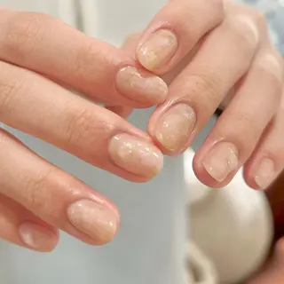 ネイル 𓂃toi. 儚げnuanceのネイルデザイン