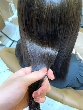 ミディアム 坂井 茅聖のヘアスタイル