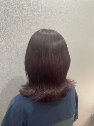 カラー 透明感カラー｡:* ナナカ🌦️のヘアスタイル
