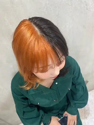 ミディアム カラー 透明感カラー /Kanon️🫧のヘアスタイル