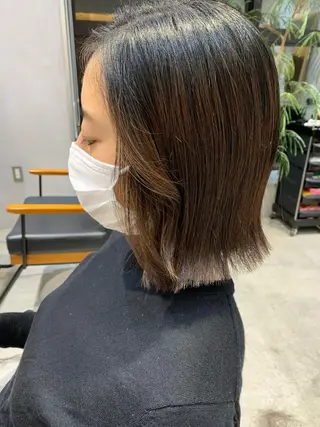 ショート ヒロミ/アレンジ/ アンニュイ/透け感のヘアスタイル