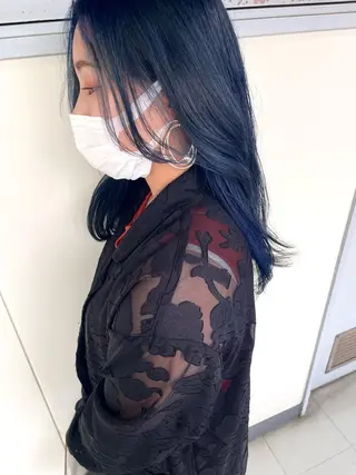 セミロング カラー テラ mimi.3c'sのマツエク・マツパデザイン