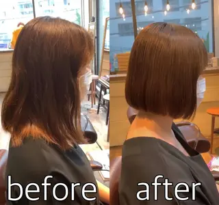 ショート *くせ毛に特化* 【yun】のヘアスタイル