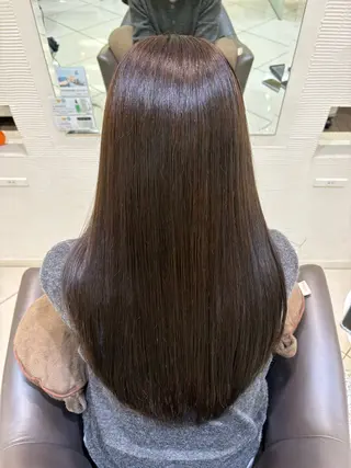 ロング パーマ 美髪/艶髪×レイヤー カット/チホリのヘアスタイル