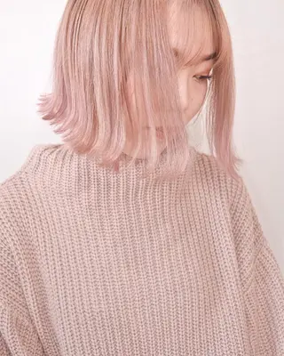 ショート カラー ハイトーンカラー RYUのヘアスタイル