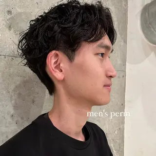 ショート パーマ ボブ/レイヤー/ニュ アンスパーマ/小夏のヘアスタイル