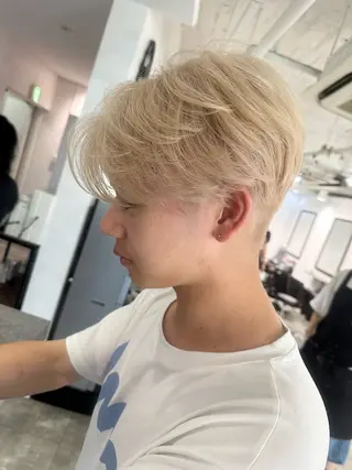 カラー メンズ 【バレイヤージュ】 kentoのヘアスタイル