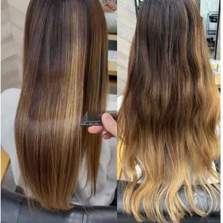 ロング 飯塚 沙衣のヘアスタイル