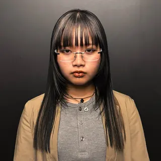 ロング JE SUIS HEUREUSE所属・ニュアンスヘア ★リョウカ★のヘアスタイル