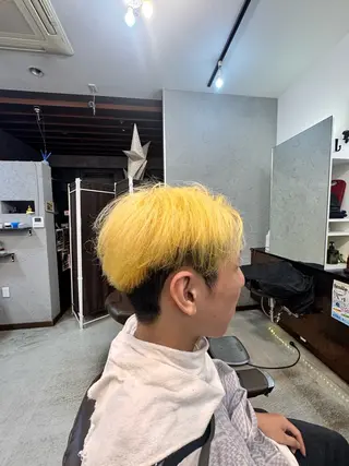 メンズ 鈴木 聖のヘアスタイル