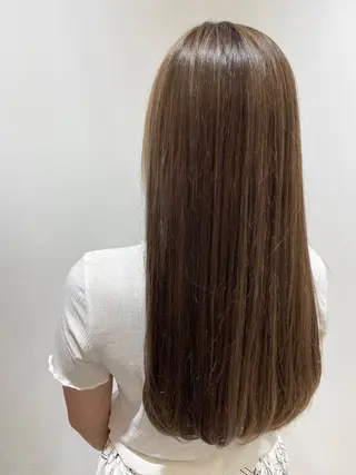 ロング カラー 🐺ウルフ/レイヤー 似合わせ‎🤍沙羅のヘアスタイル