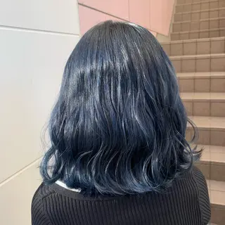 ミディアム soëll所属・🤍そぶえ　ゆうな/ 暖色カラー/縮毛矯正のヘアスタイル