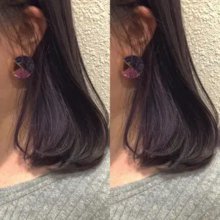 セミロング カラー パーマ ヘアアレンジ メンズ キッズ ネイル マツエク・マツパ 新宿/髪質改善/ 美髪矯正✨浅江通友のヘアスタイル