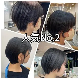 ショート 🧡ショート/ボブ パーマたまき🧡のヘアスタイル