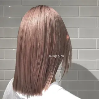 ショート miyu ハイトーン/レイヤーのヘアスタイル