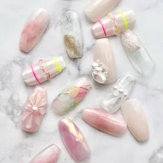 ネイル atelier NOEMA.所属・yulica 【パラジェル取扱店】のネイルデザイン