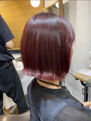 ショート たなか すずはのヘアスタイル