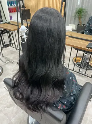 ロング カラー ✨武内凌太✨ 複雑履歴/ムラ修正のヘアスタイル