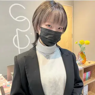 ミディアム カラー cope'u  emu所属・cope'u moneのヘアスタイル