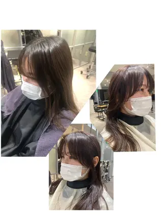 セミロング 💫newi💫村上 孝一のヘアスタイル