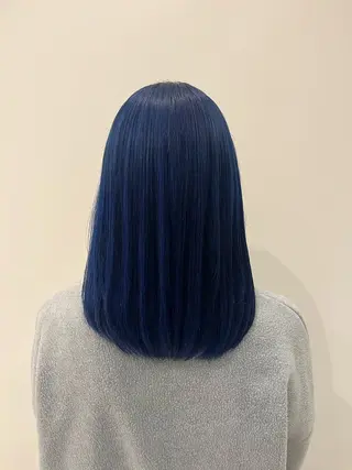 セミロング 似合わせカット/ 韓国カラー/まや🦋のヘアスタイル