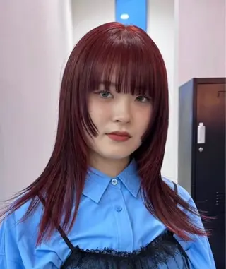 ロング カラー ORGN.所属・二千華 /カラーモデル募集中のヘアスタイル