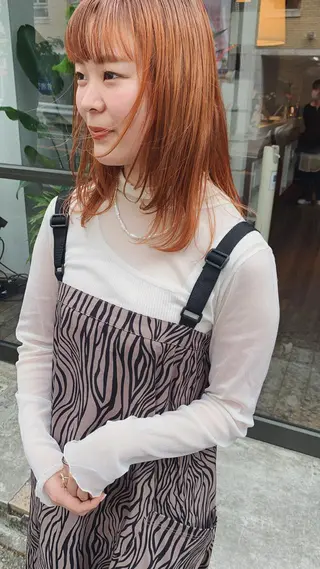 ミディアム 松本 夏海のヘアスタイル