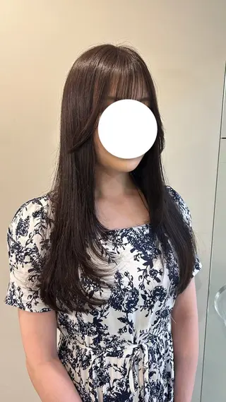 ロング レイヤーカット大人気 //吉田百花のヘアスタイル
