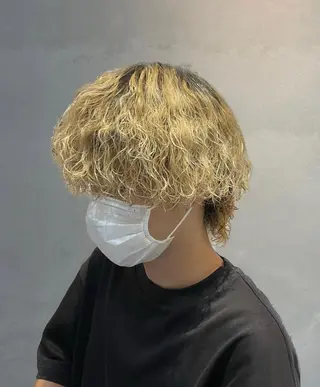 メンズ 韓国ヘア/そら レイヤー透明感カラーのヘアスタイル