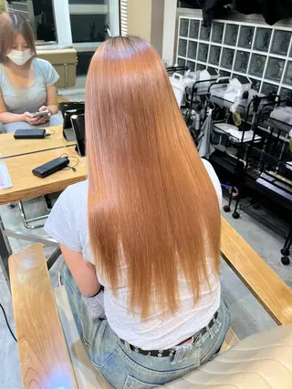 ロング morita yunaのヘアスタイル