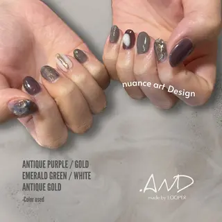 ネイル LOOPER所属・mzh ...のネイルデザイン