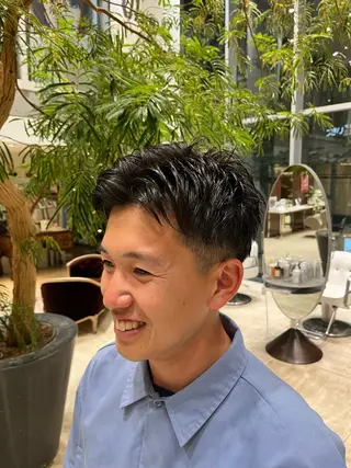 メンズ オブヘア　ウエスト店所属・鈴木 夏季/お悩み相談のヘアスタイル