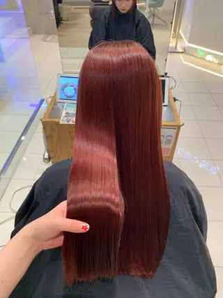 透明感color ˚✧₊amuのヘアスタイル