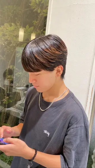 メンズ メンズパーマ特化 福岡正真のヘアスタイル