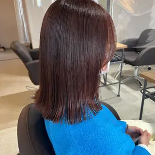 ミディアム カラー miri.. 久留米のヘアスタイル