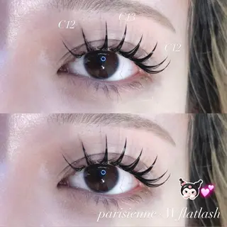 マツエク・マツパ M.O.D shibuya 道玄坂店所属・fuka 🤍のマツエク・マツパデザイン