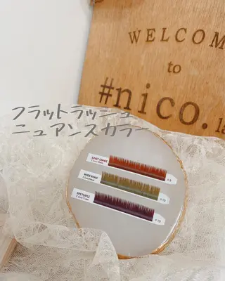 マツエク・マツパ 所沢 #nico.lashのマツエク・マツパデザイン