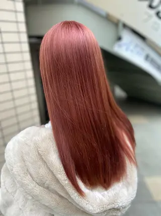 ロング カラー 菊地 美憂のヘアスタイル
