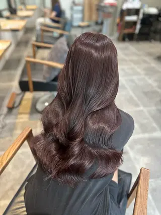 ロング カラー AVANCE泉大津店所属・髪質改善・艶カラー 加茂瑞希のヘアスタイル