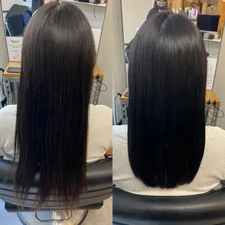 セミロング OFF YUYAのヘアスタイル