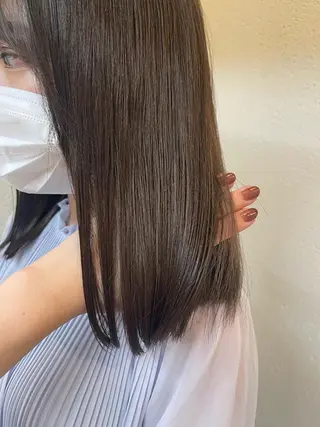 セミロング カラー PUUR所属・🍒鈴木 エミリ🍒のヘアスタイル