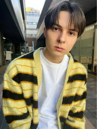 メンズ メンズ🍃ナチュラル 韓国風ヘアRENのヘアスタイル