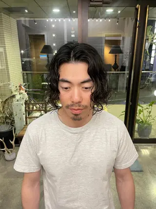 パーマ 沼田 彩虹のヘアスタイル