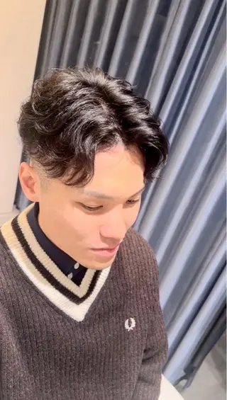 メンズ 久保田 昌利のヘアスタイル