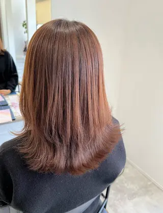 ミディアム 透明感/レイヤー💎 髪質改善/希美のヘアスタイル