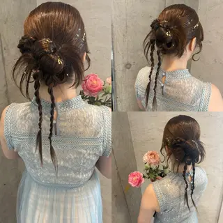 ロング ヘアアレンジ Reve  resort所属・美髪× ヘアセット✨Araiのヘアスタイル